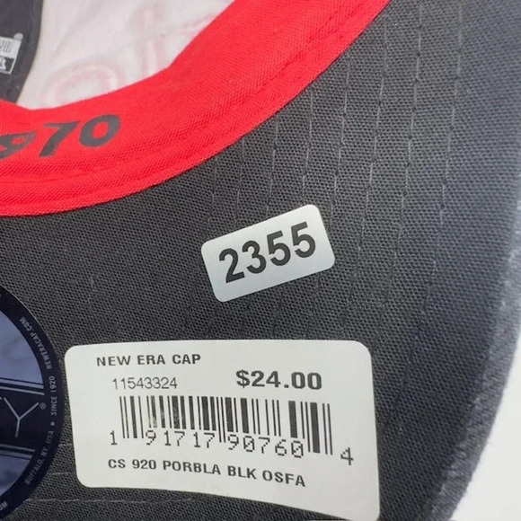 NEW New Era 9Twenty Portland Trailblazers RIP CITY Cap Adjustable Gray Mens OS - Picture 9 of 9